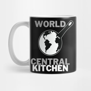 Black simple logo kitchen Mug